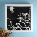 Two for joy, monochrome papercut - Summer Sample Sale 2025