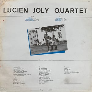 Lucien Joly Quartet – Week End (Private Press - JL 155 - Martinique - 1987)
