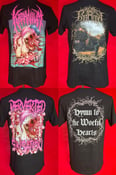 Image of Officially Licensed Kraanium "Perverted Sensation"/Pure Wrath "Hymn To The Woeful Hearts" Shirts!!