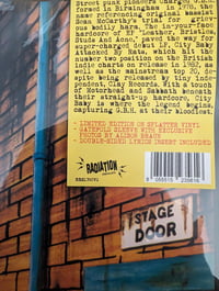 Image 2 of G.B.H '' City Baby Attacked By Rats '' lp (Limited Edition, White Orange Splatter)