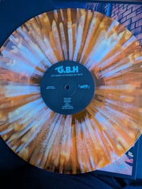 Image 3 of G.B.H '' City Baby Attacked By Rats '' lp (Limited Edition, White Orange Splatter)