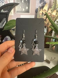 Image 2 of Coraline Magic Portal Earrings