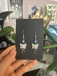 Image 2 of Coraline Dreamy Butterfly Earrings