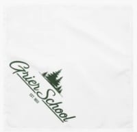 Image 1 of Green Grier logo print bandana