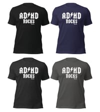 Image 1 of ADHD Rocks Canvas Bella Tee - FREE SHIPPING!!