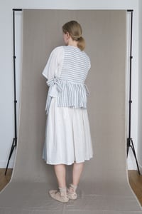 Image 3 of MINI pinafore in stripe