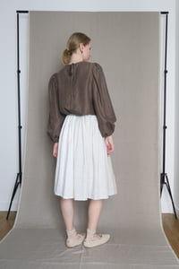 Image 3 of BLOUSE in brown