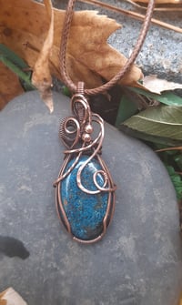 Image 1 of Azurite pendant 
