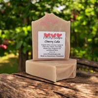 Cherry Cola, Handmade goat milk and tallow soap