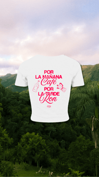 Image 4 of Crop Top "Café con Ron" 