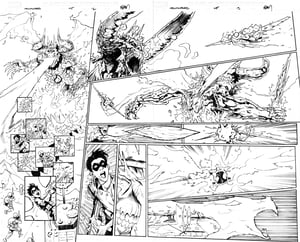 Image of Hellhunters #5, pages 12 & 13