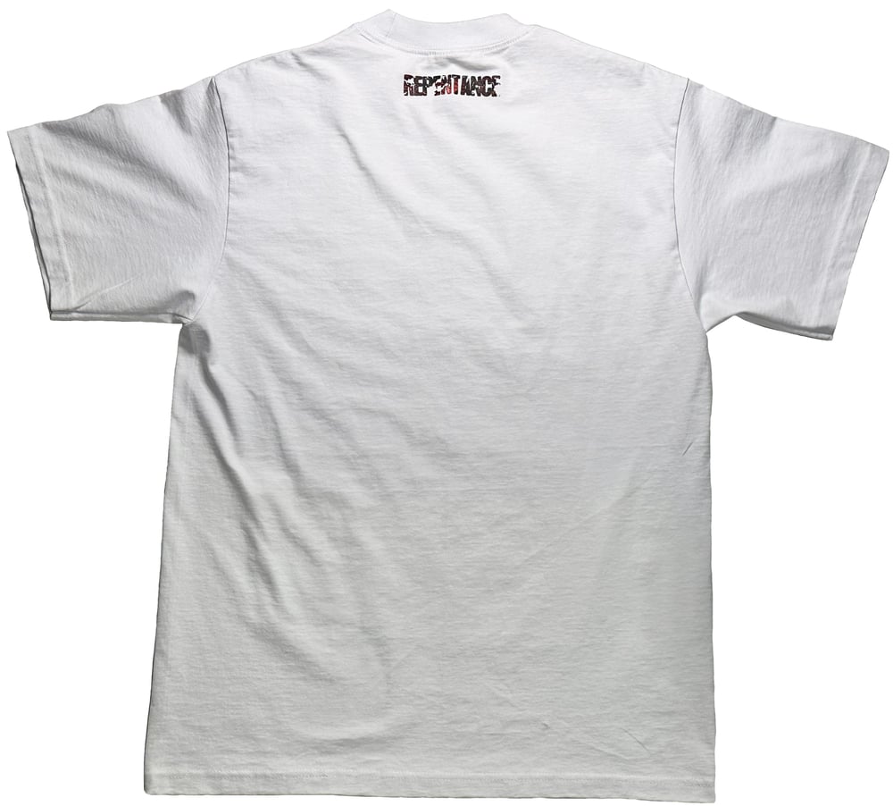 Burning in HALE tee 