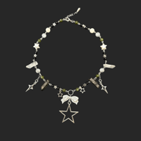 Image 1 of Star Choker Necklace