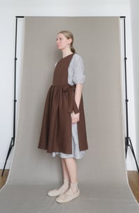 Image 1 of #1 PINAFORE in brown