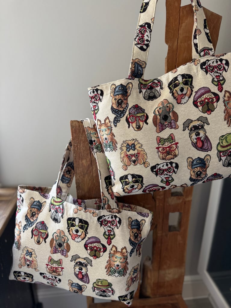 Mad dog large tote bag Image 2
