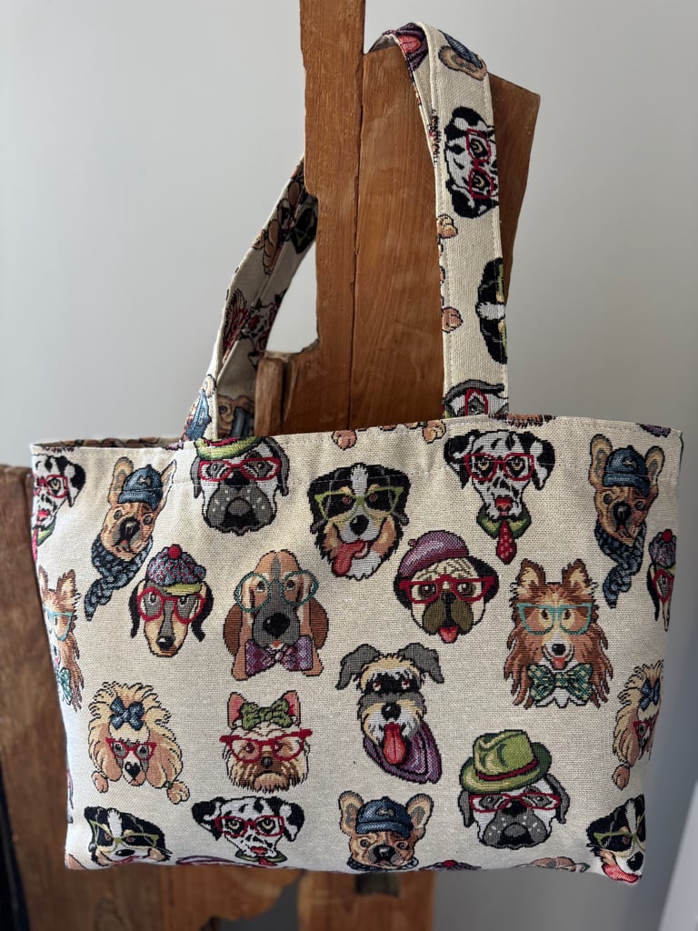 Mad dog large tote bag Image 3