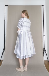 Image 1 of #2 PINAFORE in blue stripe