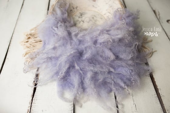 Image of Lavender hand felted fur