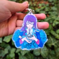 Image 1 of Hoshimi Junna Porcelain Acrylic Keychain