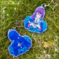 Image 2 of Hoshimi Junna Porcelain Acrylic Keychain