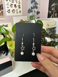 Image 2 of Pearly Star Earrings
