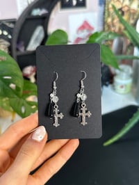 Image 2 of Cross Earrings