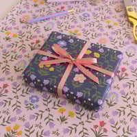 Image 3 of Double Sided Folk Floral Patterned Paper