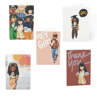 Set of 5 - All Variety Pack Bundle- HarperIman Greeting Cards