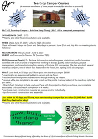 River of Life Course (RLC) 102 -  Build the Dang Thang!