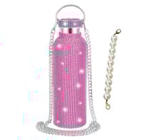 Image 1 of Perla Diamond Tumbler 17oz, 25oz, 32oz | French Pink