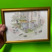 Image of Sailosaibin Street Scene Original Artwork!