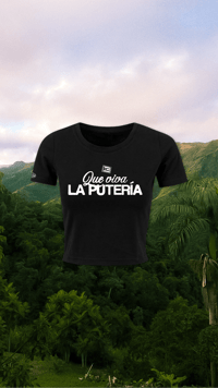 Image 2 of Crop Top "Que Viva la Putería" 