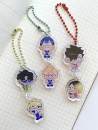 HAIKYUU CONNECTED ACRYLIC CHARMS