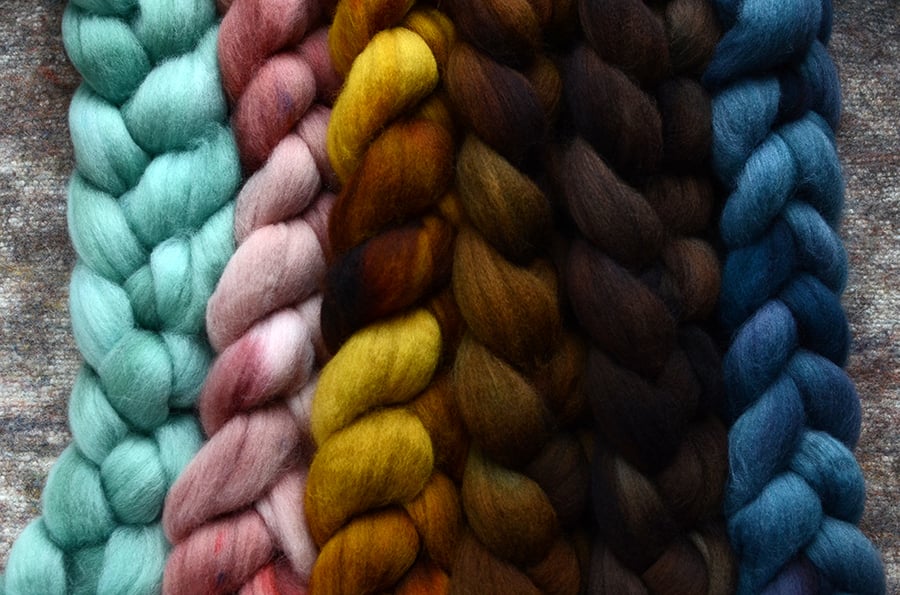 Image of “Ammonite” April Fiber Club Coordinate Pack- PRE-ORDER - 6 oz.