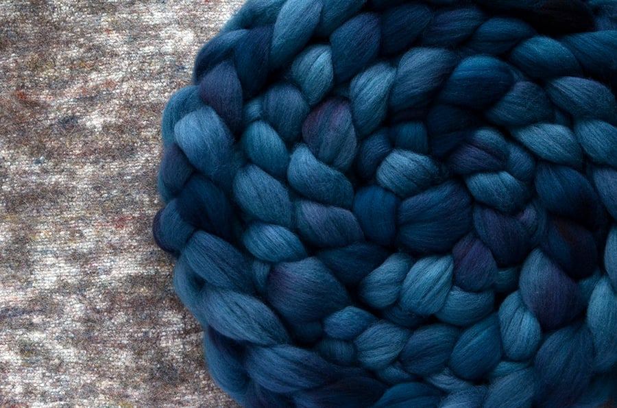 Image of "Deep Sea" April Fiber Club Coordinate- PRE-ORDER - 4 oz.
