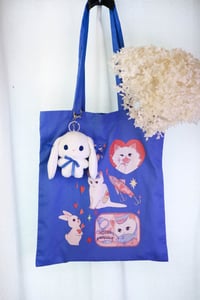 Image 4 of [⭐️PRE ORDER Available until 16th June] ToTo Ribbon tote Bag Blue