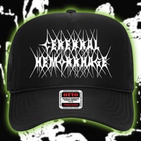 LTD. CEREBRAL HEMORRHAGE LOGO TRUCKER HAT [PREORDER]