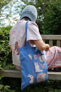Image 5 of [⭐️PRE ORDER Available until 16th June] ToTo Ribbon tote Bag Blue