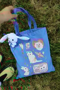 Image 1 of [⭐️PRE ORDER Available until 16th June] ToTo Ribbon tote Bag Blue