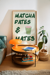 Image 2 of Matcha Dates & Mates Print