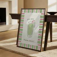 Image 4 of Iced Matcha Print
