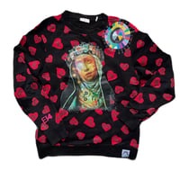 Image 1 of Custom Vintage Sandro Paris Sweatshirt – “To Die By Your Side” (L)