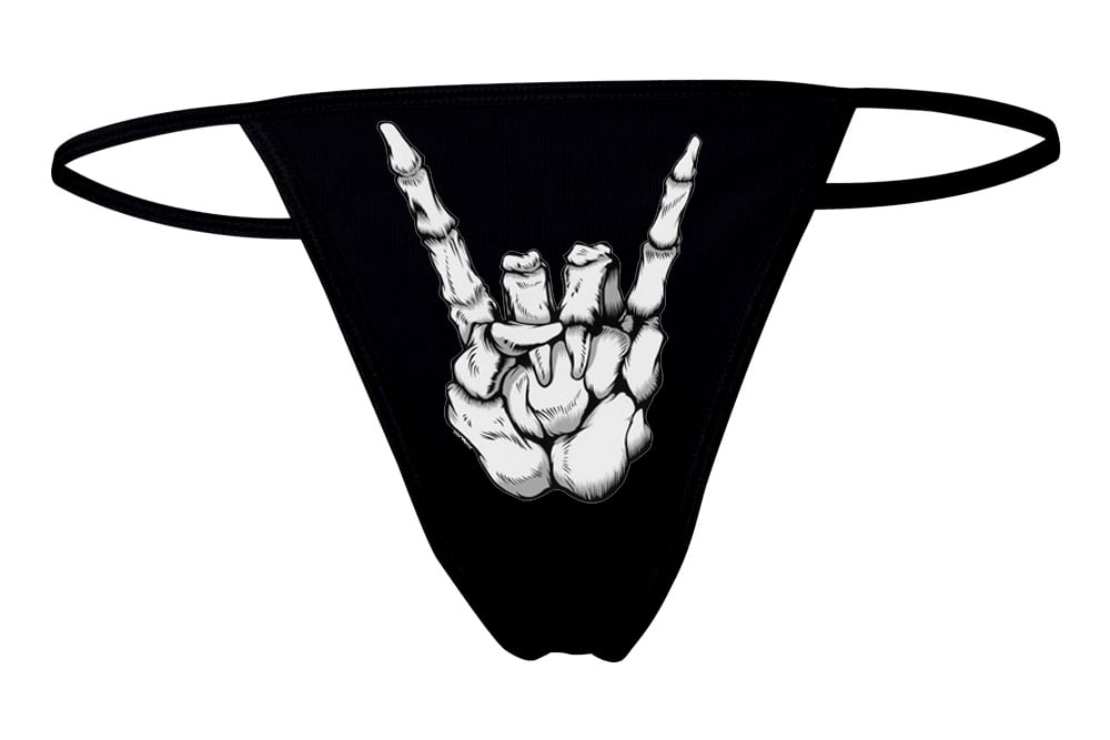 Horn Up Thong Panties