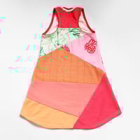 Image 2 of ladybug colorblock patchwork 5/6 swing tank racerback courtneycourtney dress sundress