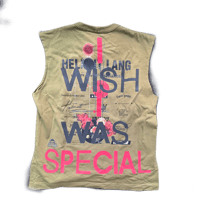 Image 2 of Custom Vintage Helmut Lang Tee – “I Wish I Was Special” (L)