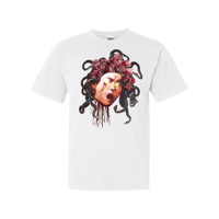 Image 1 of Custom Comfort Colors Tee Crewneck – “Off With Your Head”