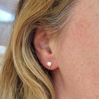 Image 4 of Duo Studs in Mixed Metals