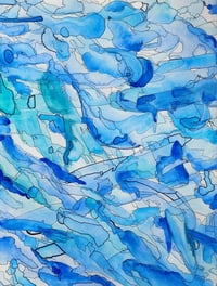 Se Como El Agua | Be Like Water Painting, Original