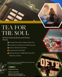 "Tea for the soul" RSVP 