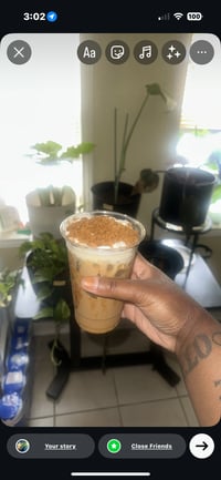 Image 2 of Cookie Butter Iced latte "My Way"